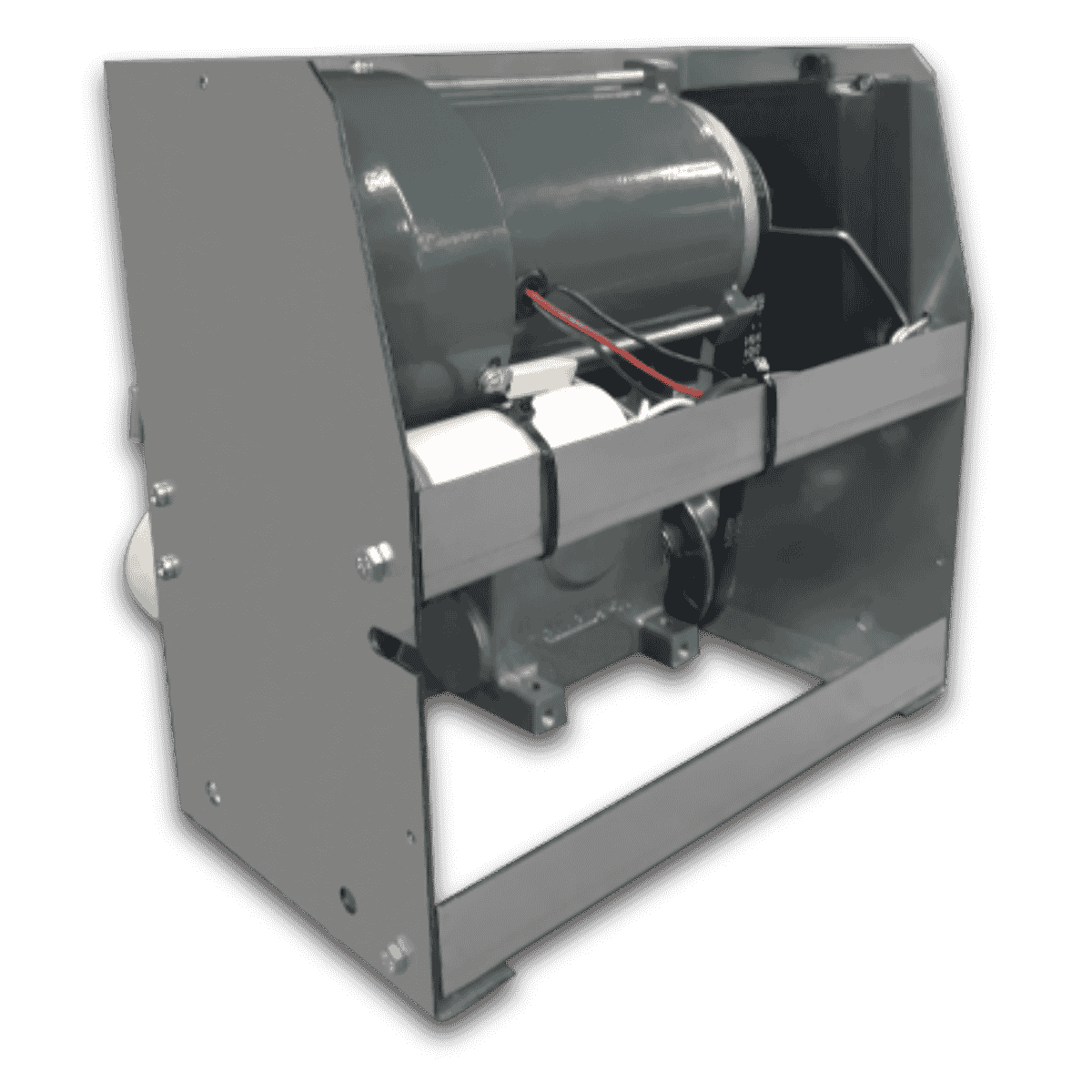 Kit Motor De Portão 1000kg 5mts Corrente + 2 Controle Rtht Cinza 433