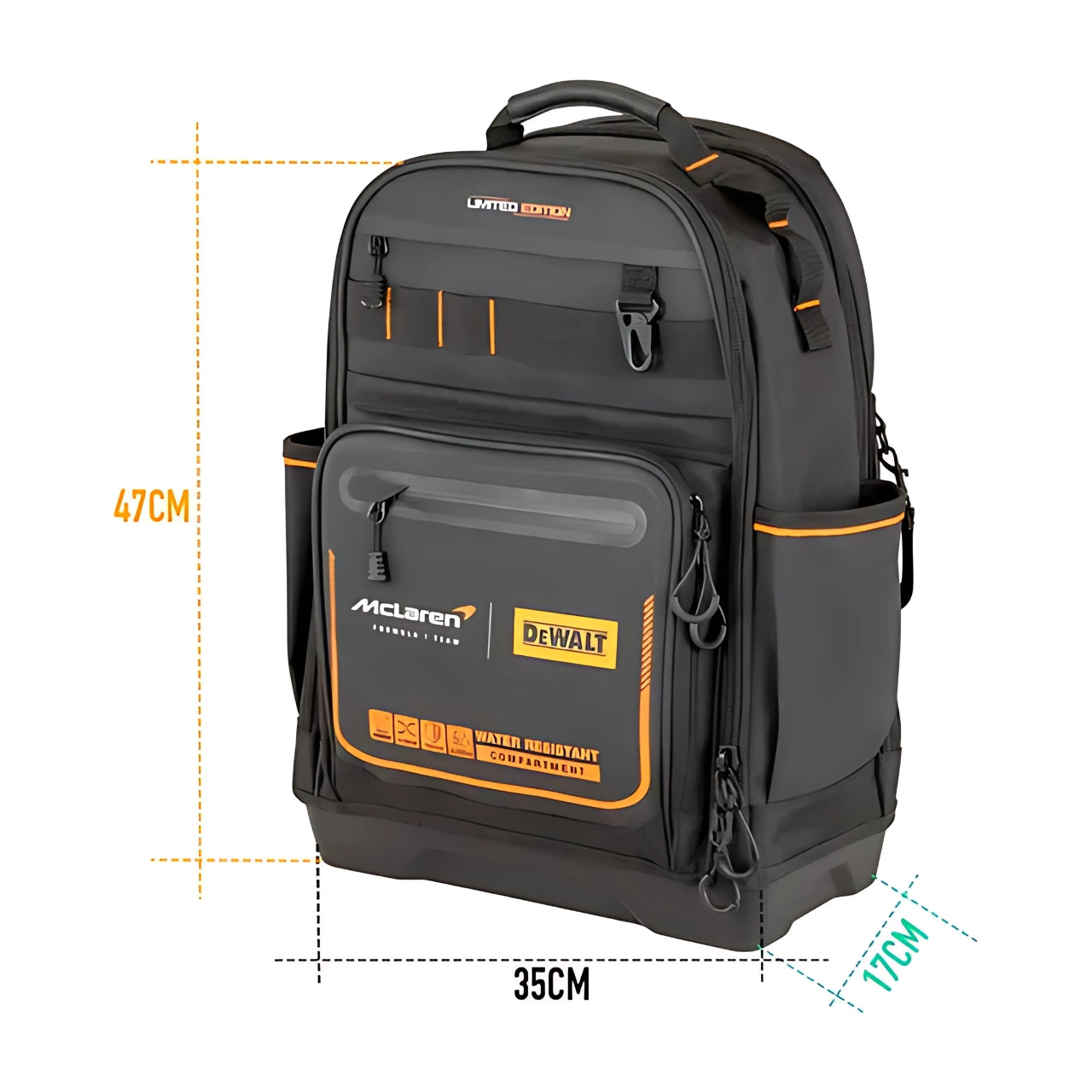 Mochila Para Ferramentas Mclaren F1 Team Limitada Dewalt Nf