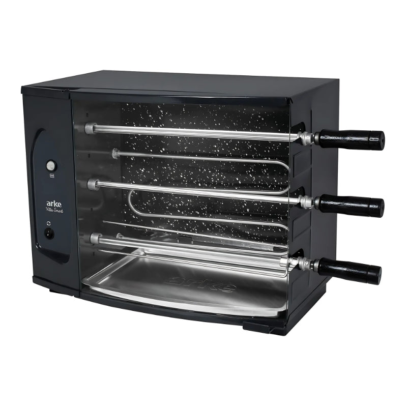 Churrasqueira elétrica rotativa smart vitta 03 espetos