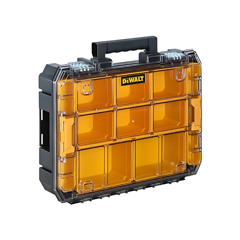 Caixa organizadora com tampa translúcida TSTAK DEWALT