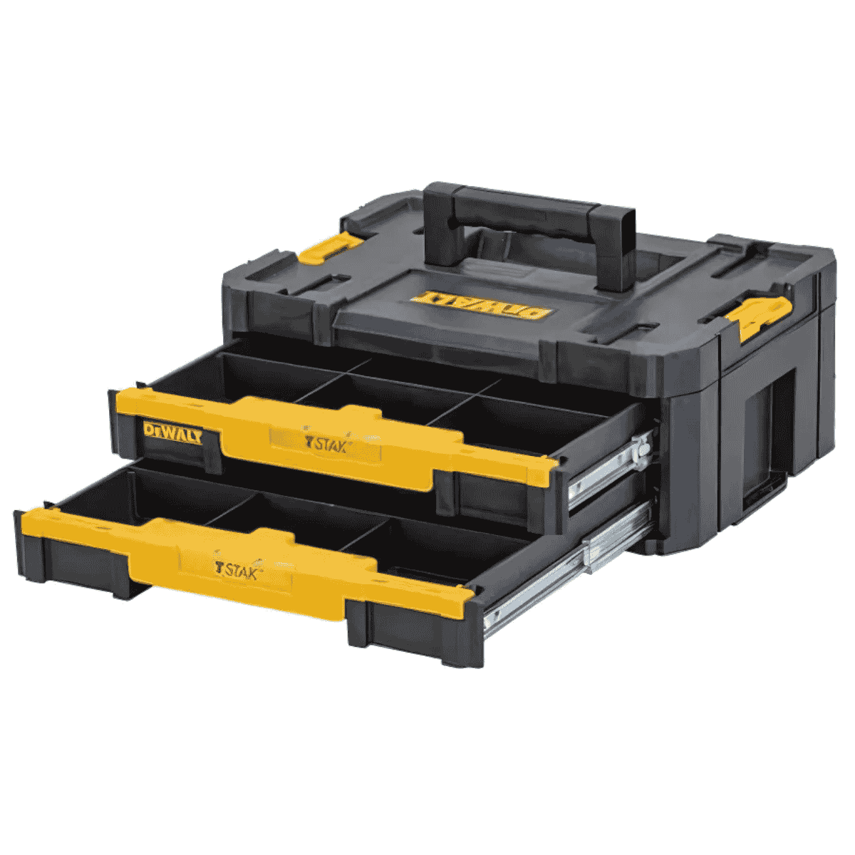 Organizador DEWALT TSTAK Nº 4 com Fecho Metálico DWST17804
