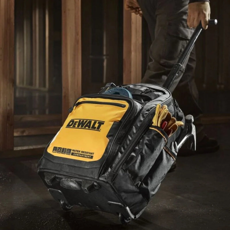Mochila Profissional Com Rodas Dewalt Modelo Dwst560101 Com Capacidade De 25kg