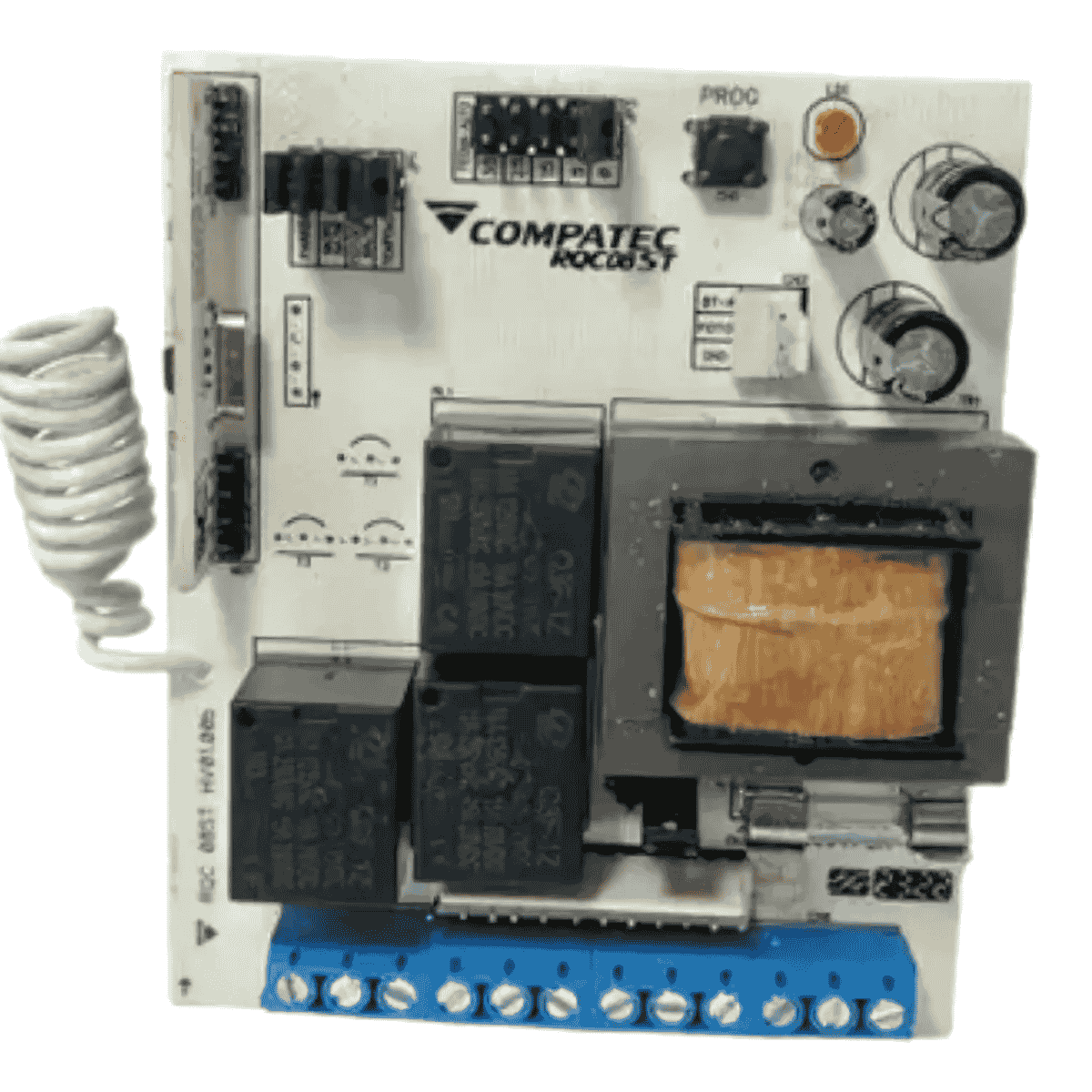 Central Portão Eletrônico RQC08R 433 MHz NA/NF Bivolt