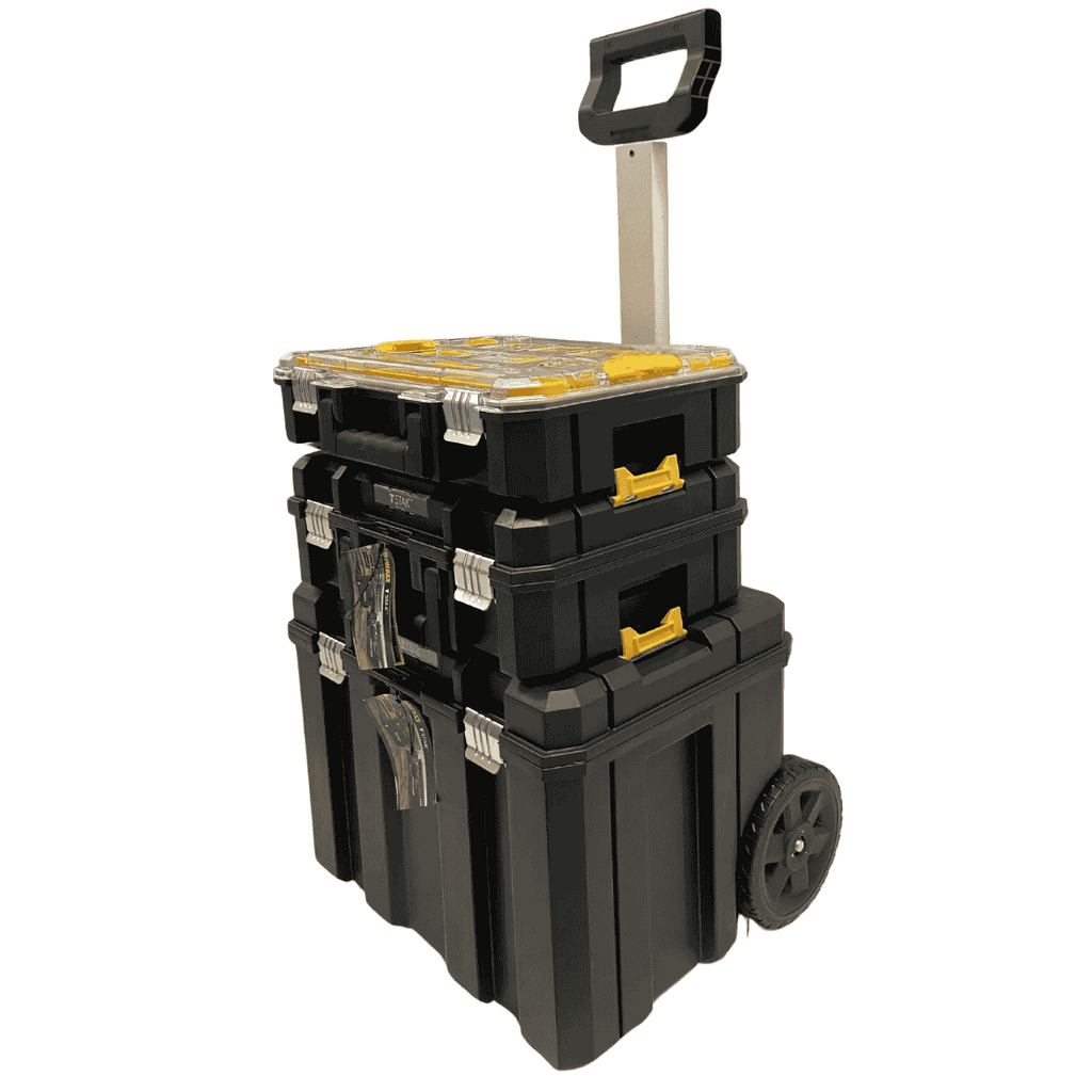 Kit Maleta Organizadora Transporte Ferramentas Tstak Dewalt