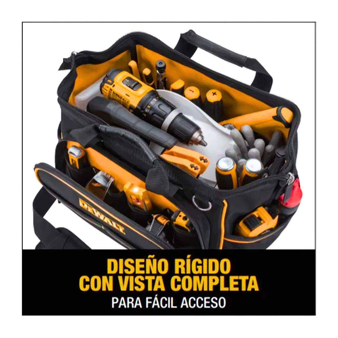 Bolsa Para Ferramentas 20 Bolsos Dewalt Modelo Dwst83489 Sup Fluid Black