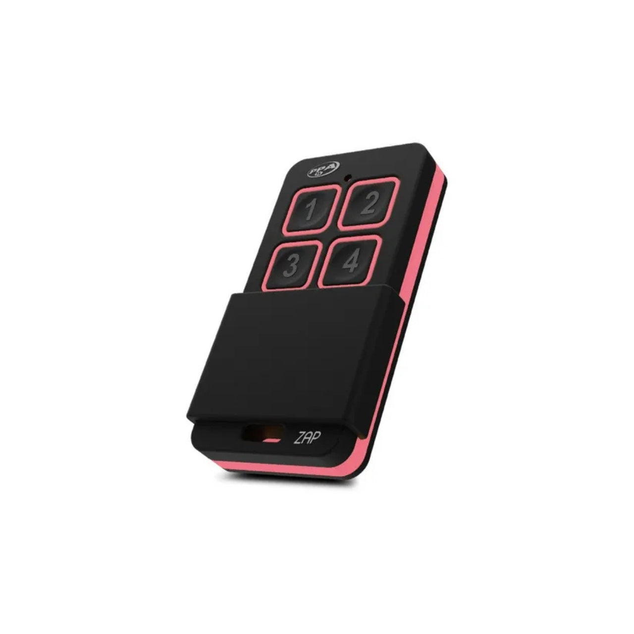 Controle Remoto PPA ZAP 4 433 MHz 4 Botões Preto/Rosa