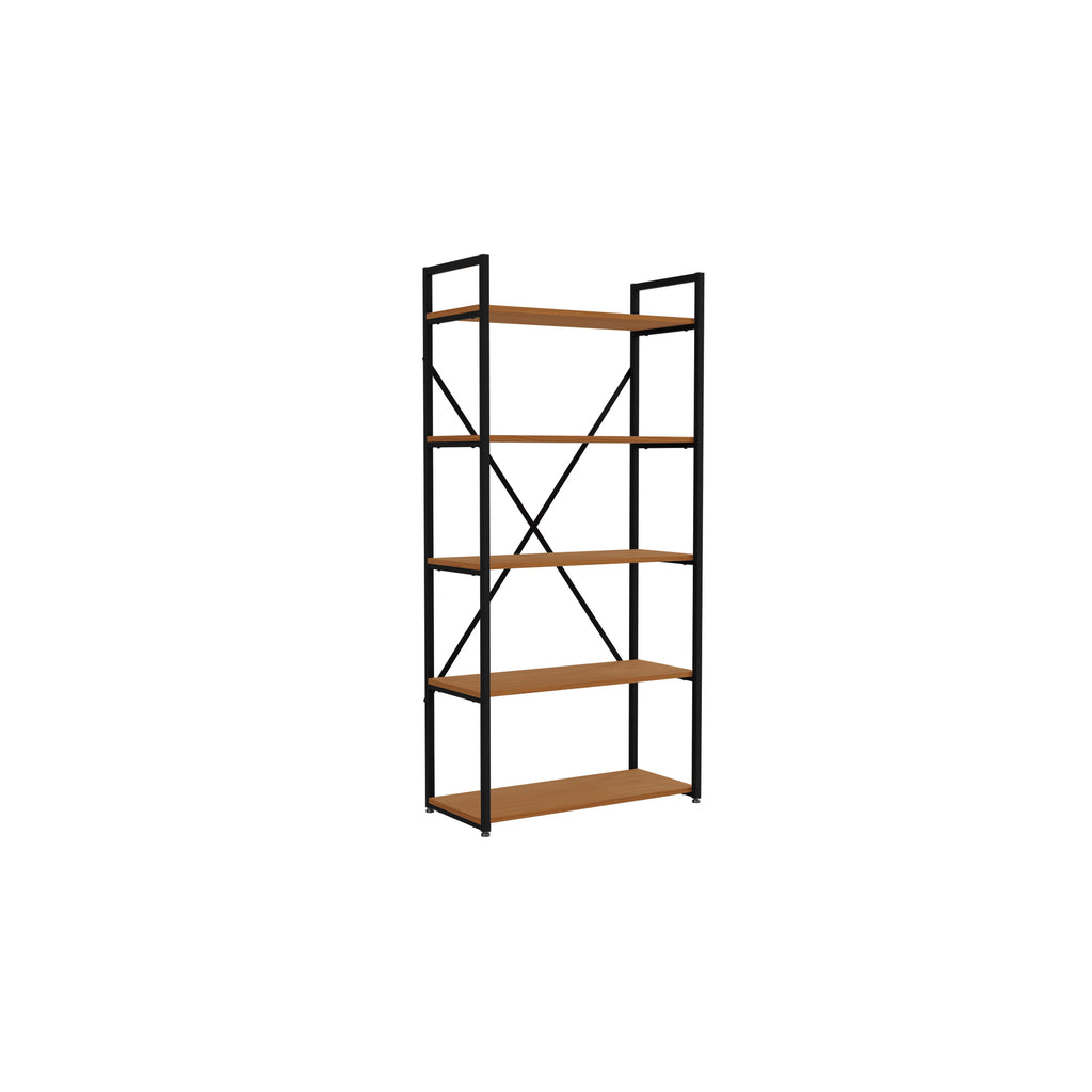 LI006 - CROME INDUSTRIAL ESTANTE ALTA 5 PRATELEIRAS