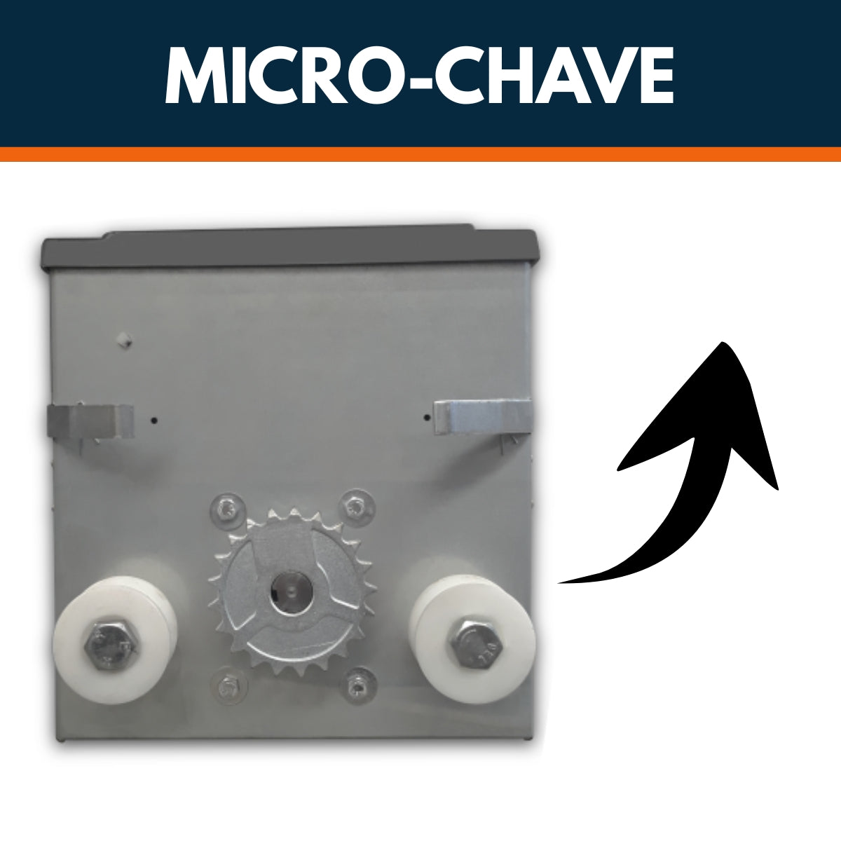 Kit Motor Para Portão De 1500kg Dc80, 5mts Corr - 2 Controle