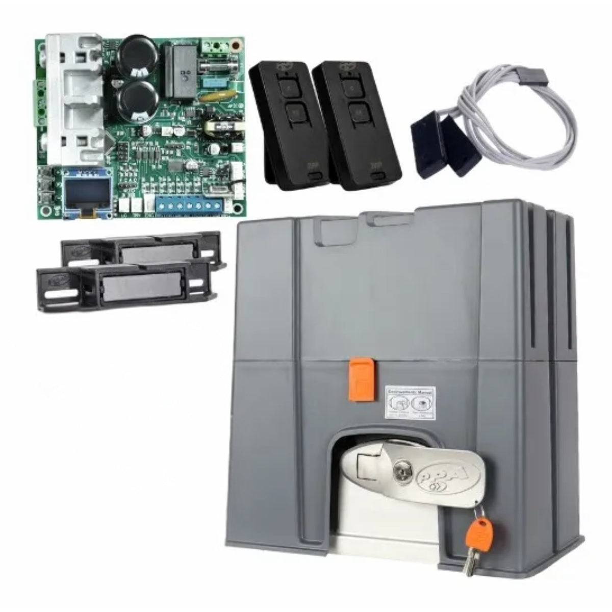 Kit Motor de Portão 1500Kg Jetflex Connect + 2 Controles