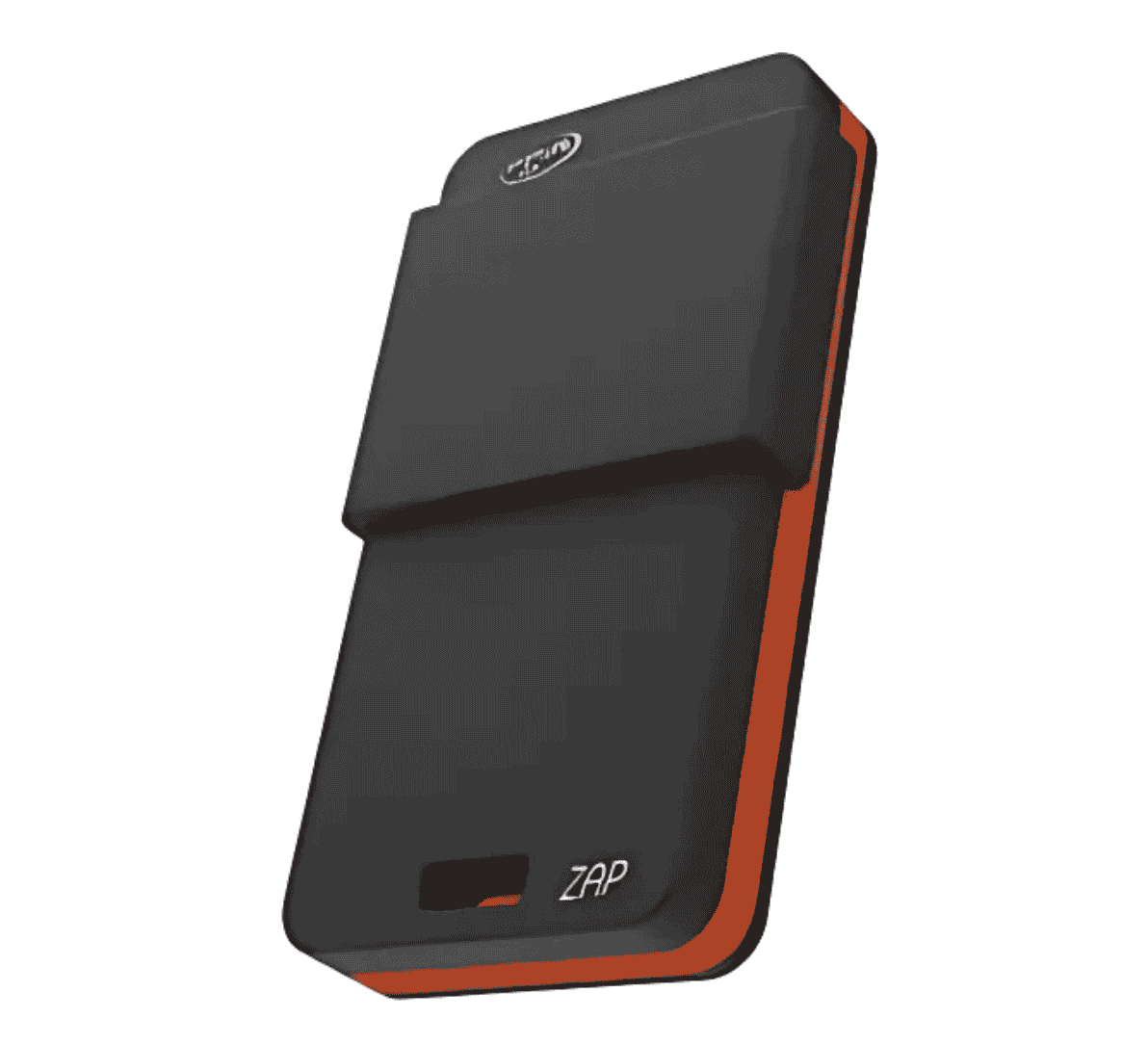 CONTROLE DE PORTÃO ZAP 4B (PRETO / LARANJA)