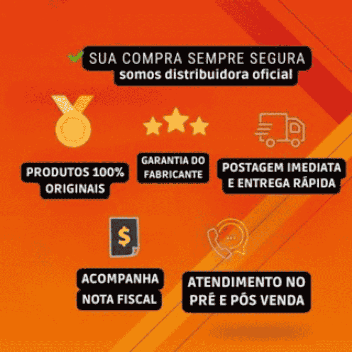 Central Portão Eletrônico Contiente RQC09ST 433 MHz