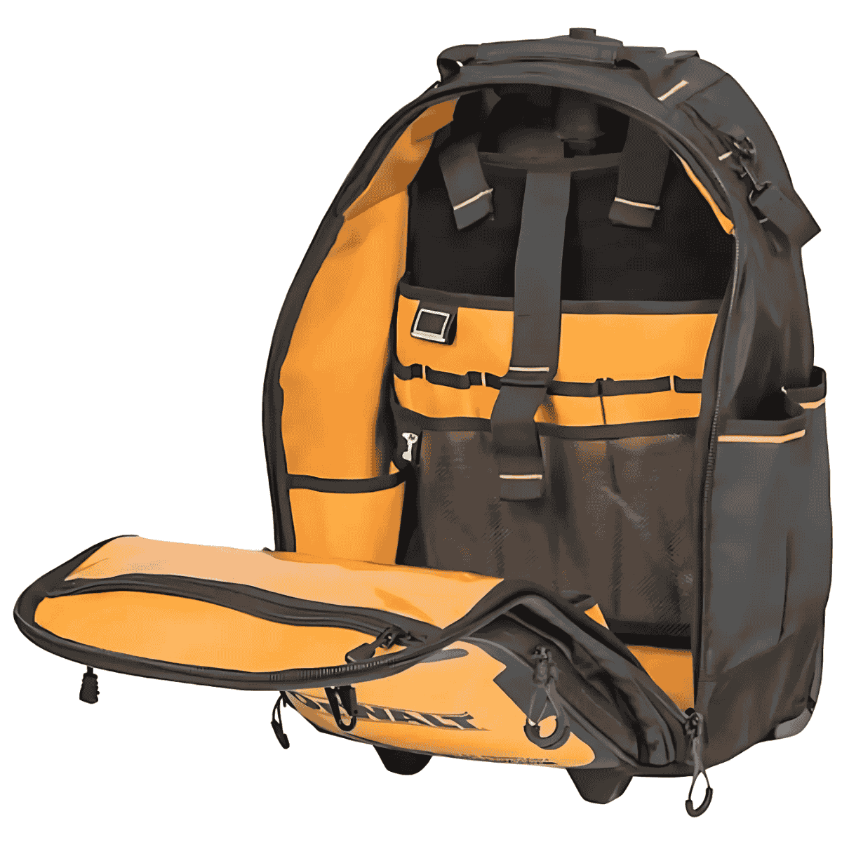 Mochila Profissional Com Rodas Dewalt Modelo Dwst560101 Com Capacidade De 25kg