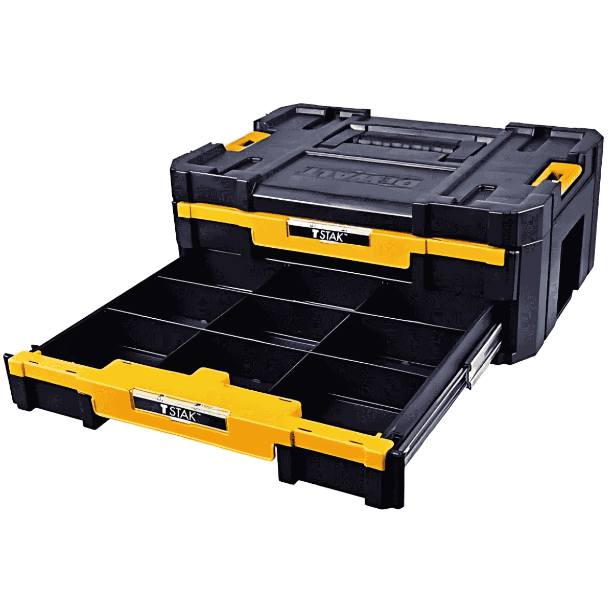 Organizador DEWALT TSTAK Nº 4 com Fecho Metálico DWST17804