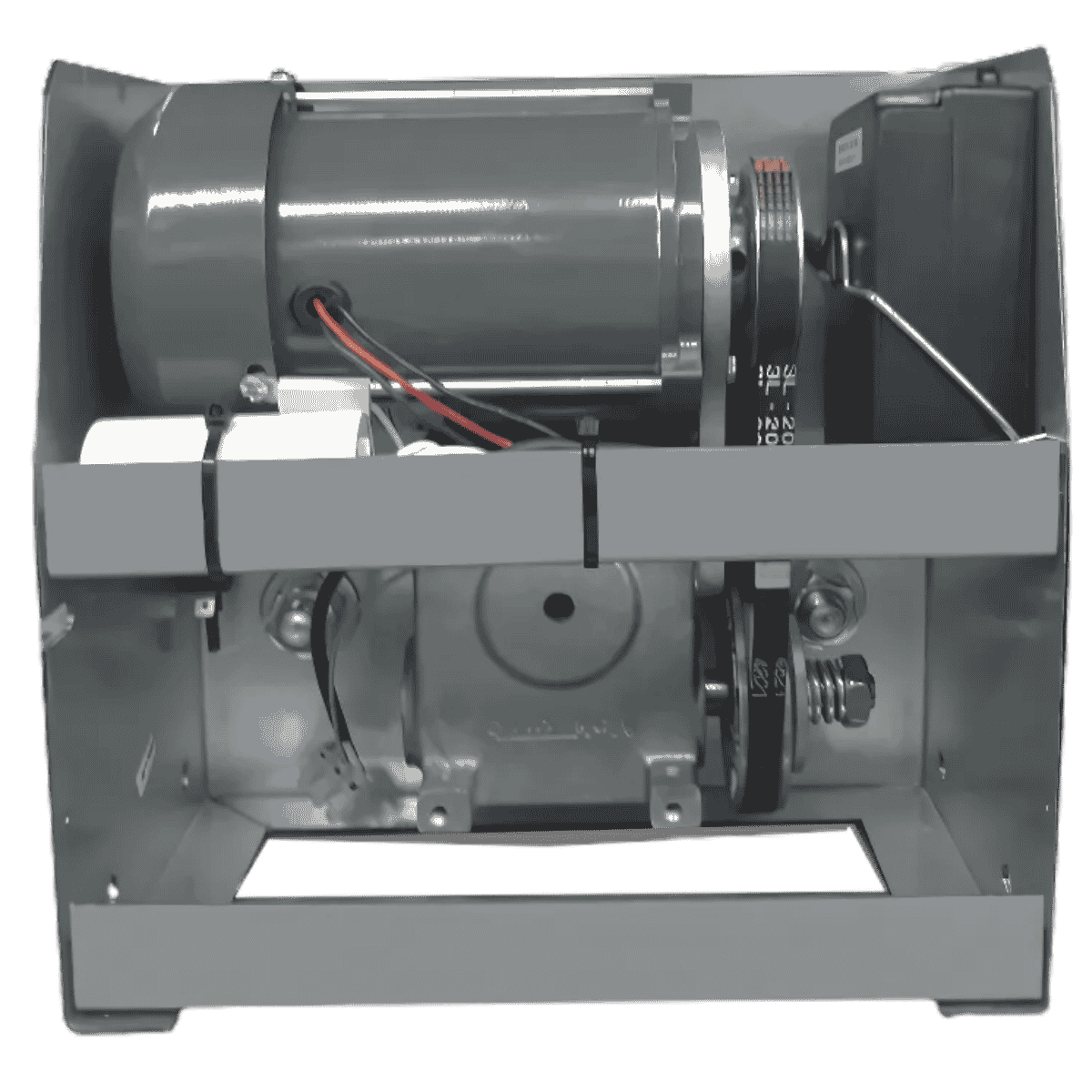 Kit Motor De Portão 1000kg 5mts Corrente + 2 Controle Rtht Cinza 433