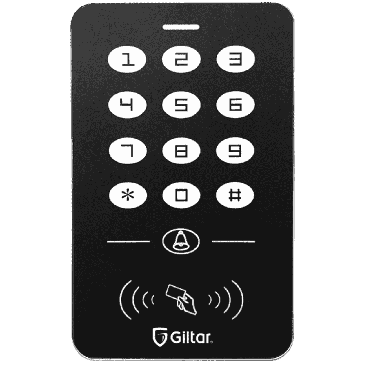 Leitor Com Teclado Para Controle De Acesso Giltar Tag Senha