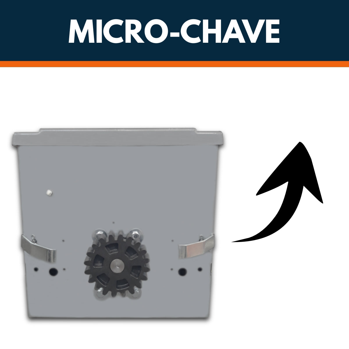 Kit Motor Para Portão Deslizante 620kg - 2 Controles Cinza 433 1.25
